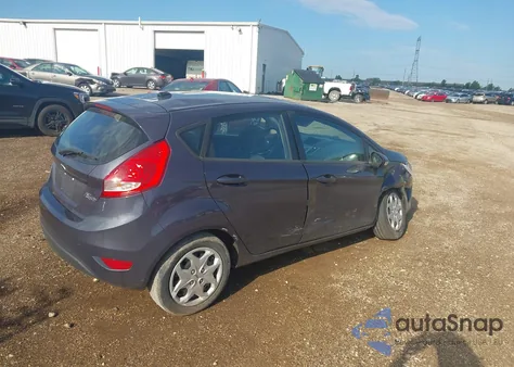 2013 Ford Fiesta Se из США, поврежденный, VIN 3FADP4EJ5DM146571